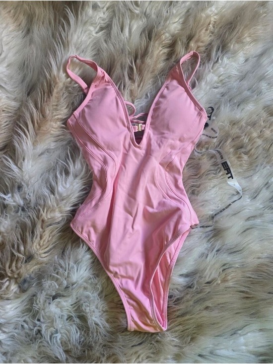 Ta3 Other - Ta3 Brazilian Plunge Keyhole One Piece Flamingo